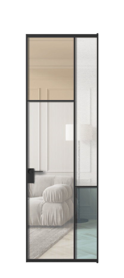 Дверь межкомнатная Мозаик АЛПЛ041.10 Алюминий Черный Комбинация стекол Группы 1 и Группы 3 Без короба чер Цена 166070 Стоимость комплекта двери включает:
1. Полотно (600/650/700/750/800/850/900/950*2000-2400 мм).
2. Короб
3. Комплект фурнитуры (2 торцевые петли и магнитный замок с ответной планкой). Фабрика дверей Волховец 8 (800) 551 43 19 Межкомнатная дверь Мозаик АЛПЛ041.10 Алюминий Черный Комбинация стекол Группы 1 и Группы 3 Цена 166070 ₽ | Volhovec