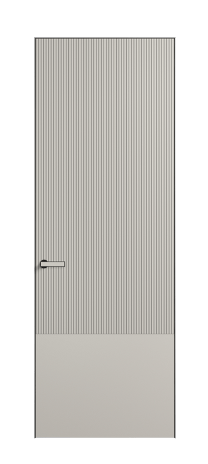 Межкомнатная дверь Вельвет АКП 8203 Матовый облачно-серый. Цена 84560  | Volhovec