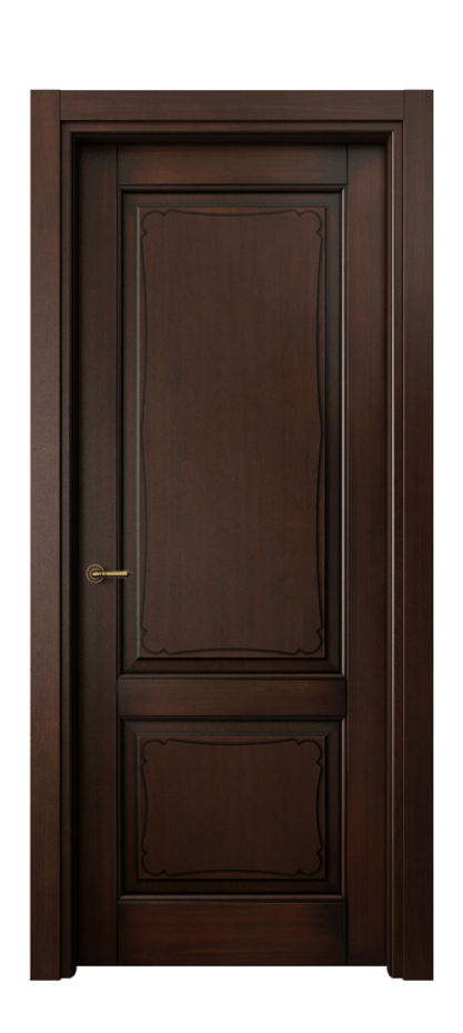 Дверь межкомнатная Toscana Elegante 6323 Бук тёмный с патиной  Гладкий наличник БТП Цена 112799 ₽ Наличники уже входят в базовый комплект. Фабрика дверей Волховец 8 (800) 551 43 19 Межкомнатная дверь Toscana Elegante 6323 Бук тёмный с патиной  Цена 112799 ₽ | Volhovec