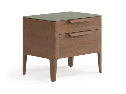 Мебель Тумба прикроватная Piega 2 ящика. Цвет Дуб каштановый матовый. Материал Массив дуба матовый. Коллекция Тумба прикроватная Piega 2 ящика. Фото. Мебель Тумба прикроватная Piega 2 ящика. Цвет Дуб каштановый матовый. Материал Массив дуба матовый. Коллекция Тумба прикроватная Piega 2 ящика. Картинка.