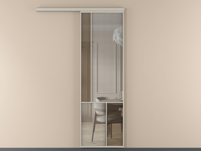 Алюминевая перегородка vd1_3_АСБЖ_MS+Бронза триплекс_new. Цвет Алюминий светло-бежевый. Материал Алюминий в эмали. Коллекция Перегородка Mosaic вдоль стены одностворчатая. Фото. Алюминевая перегородка vd1_3_АСБЖ_MS+Бронза триплекс_new. Цвет Алюминий светло-бежевый. Материал Алюминий в эмали. Коллекция Перегородка Mosaic вдоль стены одностворчатая. Картинка.