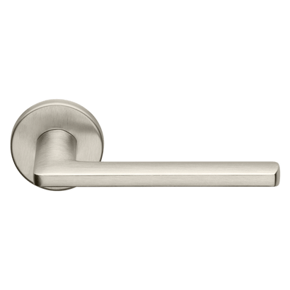 Ручки для межкомнатных дверей Ручка дверная Люче Пи. Цвет Никель матовый. Коллекция Люче Пи. Фото. Ручки для дверей Ручка дверная Люче Пи. Цвет Никель матовый. Коллекция Люче Пи. Картинка.