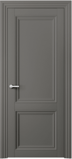 Межкомнатная дверь 2523 МКЛС. Цвет Матовый классический серый. Материал Гладкая эмаль. Коллекция Центро. Фото. Дверь межкомнатная 2523 МКЛС. Цвет Матовый классический серый. Материал Гладкая эмаль. Коллекция Центро. Картинка.
