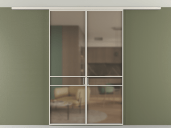 Алюминевая перегородка АЛПР 040.02_АОС_Бронза сатин триплекс_new. Цвет Алюминий облачно-серый. Материал Алюминий в эмали. Коллекция Перегородка Формато вдоль стены на потолок 2 створки. Фото. Алюминевая перегородка АЛПР 040.02_АОС_Бронза сатин триплекс_new. Цвет Алюминий облачно-серый. Материал Алюминий в эмали. Коллекция Перегородка Формато вдоль стены на потолок 2 створки. Картинка.