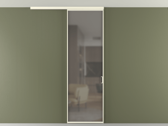 Алюминевая перегородка АЛПР 040.01_АМБ_Серый сатин триплекс_new. Цвет Алюминий молочно-белый. Материал Алюминий в эмали. Коллекция Перегородка Формато вдоль стены на потолок 1 створка. Фото. Алюминевая перегородка АЛПР 040.01_АМБ_Серый сатин триплекс_new. Цвет Алюминий молочно-белый. Материал Алюминий в эмали. Коллекция Перегородка Формато вдоль стены на потолок 1 створка. Картинка.