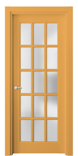 Межкомнатная дверь 6311 Пастельно-жёлтый RAL 1034. Цвет RAL Пастельно-жёлтый RAL 1034. Материал Массив бука эмаль. Коллекция Toscana Grigliato. Фото. Дверь межкомнатная 6311 Пастельно-жёлтый RAL 1034. Цвет RAL Пастельно-жёлтый RAL 1034. Материал Массив бука эмаль. Коллекция Toscana Grigliato. Картинка.