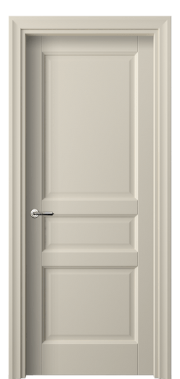 Дверь межкомнатная 1431 ПЭСБ. Цвет ПЭТ светло-бежевый. Материал ПЭТ. Коллекция Galant. Картинка.