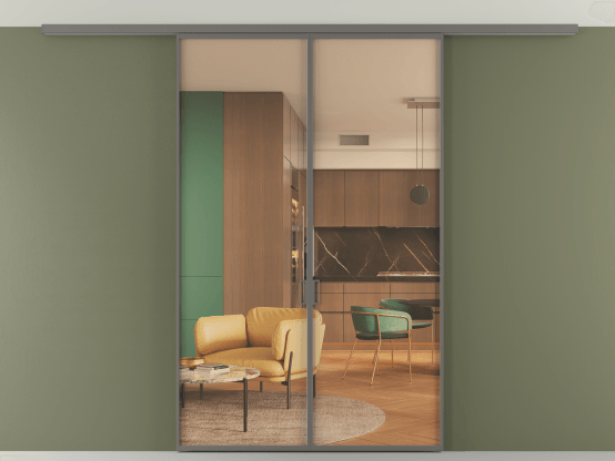 Алюминевая перегородка АЛПР 040.01_АКЛС_ПРОЗ ОРАНЖ_new. Цвет Алюминий классический серый. Материал Алюминий в эмали. Коллекция Перегородка Формато вдоль стены на потолок 2 створки. Фото. Алюминевая перегородка АЛПР 040.01_АКЛС_ПРОЗ ОРАНЖ_new. Цвет Алюминий классический серый. Материал Алюминий в эмали. Коллекция Перегородка Формато вдоль стены на потолок 2 створки. Картинка.