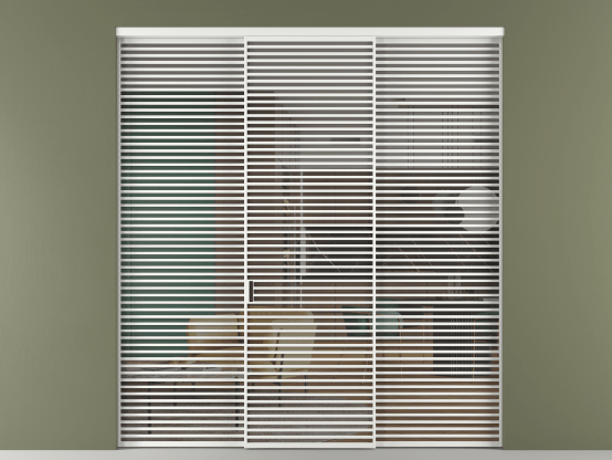 Алюминевая перегородка АЛПР 040.07_АБЛ_Серый триплекс_new. Цвет Алюминий белоснежный. Материал Алюминий в эмали. Коллекция Перегородка Формато внутри проёма 3 створки. Фото. Алюминевая перегородка АЛПР 040.07_АБЛ_Серый триплекс_new. Цвет Алюминий белоснежный. Материал Алюминий в эмали. Коллекция Перегородка Формато внутри проёма 3 створки. Картинка.