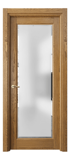 Межкомнатная дверь 0700 ДМД.Б Сатинированное стекло с фацетом. Цвет Дуб медовый брашированный. Материал Массив дуба брашированный. Коллекция Лигнум. Фото. Дверь межкомнатная 0700 ДМД.Б Сатинированное стекло с фацетом. Цвет Дуб медовый брашированный. Материал Массив дуба брашированный. Коллекция Лигнум. Картинка.